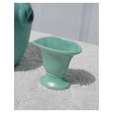 Vintage Coors Goldenn Colorado Pottery - Classical Silhhoutte Blue Vases - (3)