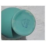 Vintage Coors Goldenn Colorado Pottery - Classical Silhhoutte Blue Vases - (3)