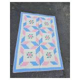 Eight Point Saw Nursery Quilt