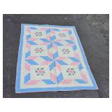 Eight Point Saw Nursery Quilt