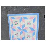 Eight Point Saw Nursery Quilt