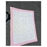 Charming Embroidery Nursery Quilt