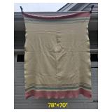 Vintage Kenwood Wool Blanket