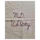 1944 US Arm Medical Department Wool Blanket