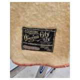 Vintage Oregon City Four Point Wool Blanket
