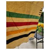 Vintage Oregon City Four Point Wool Blanket