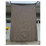 Vintage Pendleton Houndstooth  Pattern Wool Blanket