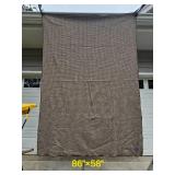 Vintage Pendleton Houndstooth  Pattern Wool Blanket