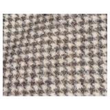 Vintage Pendleton Houndstooth  Pattern Wool Blanket