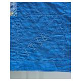 Vintage Patchwork Checkered Quilt