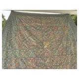 Vintage Patchwork Checkered Quilt