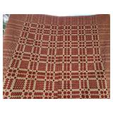 Jointed Weave Wool Coverlet