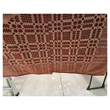 Jointed Weave Wool Coverlet