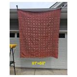 Jointed Weave Wool Coverlet