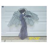Stain Glass Angel Window Hanging