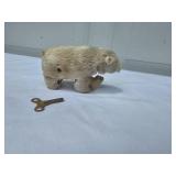 1950s Modern Toys Japanese Wind-Up Polar Bear & Cub