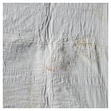 Delightful Kitten Puppy Lamb Applique Feed Sack Nursery Quilt