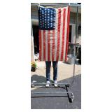 46 Star American Flag ~ 26 x 46