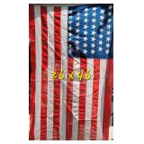 46 Star American Flag ~ 26 x 46