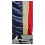 Vintage Canvas Nautical C Charlie Ship Signal Flag ~ 3  x 5