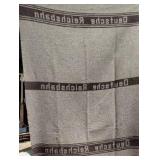 Vintage Wool German National Railway Blanket