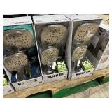 Pallet Full Of 21 Kohler ( 16 ) Adjuste & ( 5 ) Proccesso Shower Heads & 13 Kohler Slow Close Toilet Seats - Open Box Untested
