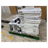 Pallet Full Of 21 Kohler ( 16 ) Adjuste & ( 5 ) Proccesso Shower Heads & 13 Kohler Slow Close Toilet Seats - Open Box Untested