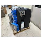 Pallet of 5 Culligan Water Coolers / Heaters, 1 Step Trash Can, & 10 14" LED Ceiling Light Fixtures - Untested Customer Returns
