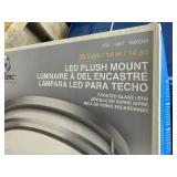 Pallet of 5 Culligan Water Coolers / Heaters, 1 Step Trash Can, & 10 14" LED Ceiling Light Fixtures - Untested Customer Returns
