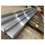 3 New 5in. x 5 in. x 82 in. Aluminum Gate Post Insert & 8 New Simpson Strong-Tie CB66 Bolt-On 6 x 6 Column Base