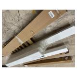 Pallet Of PVC / Plastic Fence Parts / Posts Etc - See Pictures