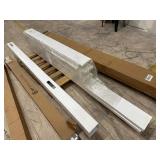 Pallet Of PVC / Plastic Fence Parts / Posts Etc - See Pictures