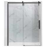 OVE Decors Sheffield 48" Tempered Glass Shower Door - Oil Rubbed Bronze