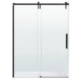 OVE Decors Sheffield 48" Tempered Glass Shower Door - Oil Rubbed Bronze