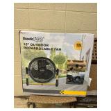 New Open Box Geek Aire 16" Outdoor Rechargeable Fan