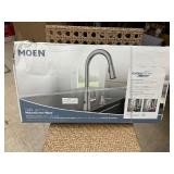 New Moen Cadia Touchless Pull Down Kitchen Faucet - Stainless Steel