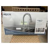New Moen Cadia Touchless Pull Down Kitchen Faucet - Stainless Steel