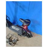 GlareWheel 15-MPH City Commuting 36V Electric Scooter, Black