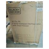 BLACK+DECKER 3.2 Cu. Ft. Compact Fridge - Black