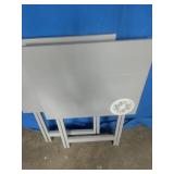Linon Compass 4-Pc. Grey TV Tray Table Set