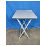 Linon Compass 4-Pc. Grey TV Tray Table Set