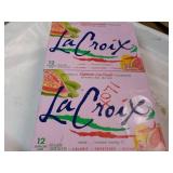 24 ct La Croix Sparkling Water; pas...