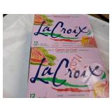 24 ct La Croix Sparkling Water; pas...