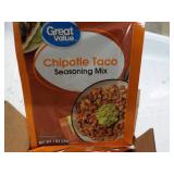 12 ct 1 oz pkgs Chipotle Taco Seaso...