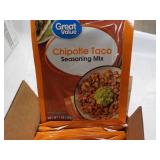 12 ct 1 oz pkgs Chipotle Taco Seaso...