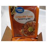 12 ct 1 oz pkgs Chipotle Taco Seaso...