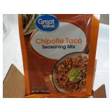 12 ct 1 oz pkgs Chipotle Taco Seaso...