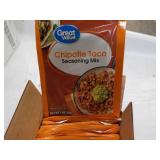 12 ct 1 oz pkgs Chipotle Taco Seaso...