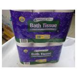 24 rolls Pasque 2 ply Bath Tissue...