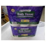 24 rolls Pasque 2 ply Bath Tissue...